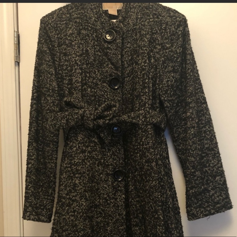 Michael Kors black pea coat